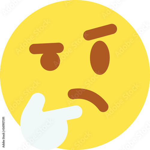 Thinking Emoji / Emoticon