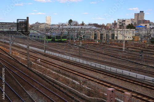 池袋の車両基地