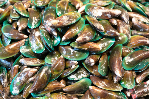 Mussel prepared as human food