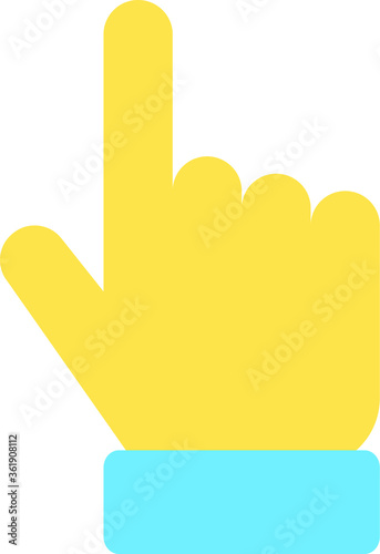 Finger Up - Finger Point Up Emoji / Emoticon