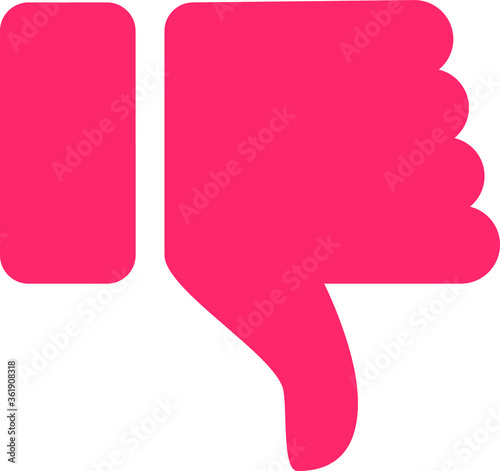 Thumbs Down - Dislike Emoji / Emoticon