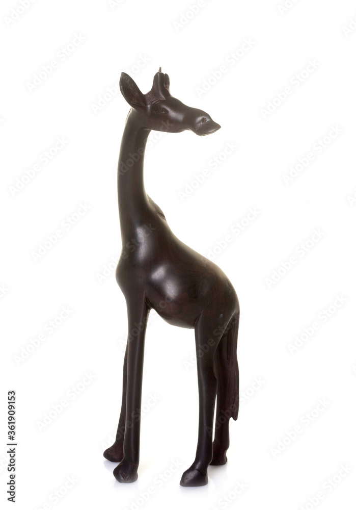   giraffe trinket in studio
