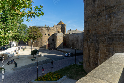 Fototapeta Naklejka Na Ścianę i Meble -  Travel in France small town streets