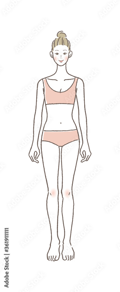 女性の身体 女性の身体