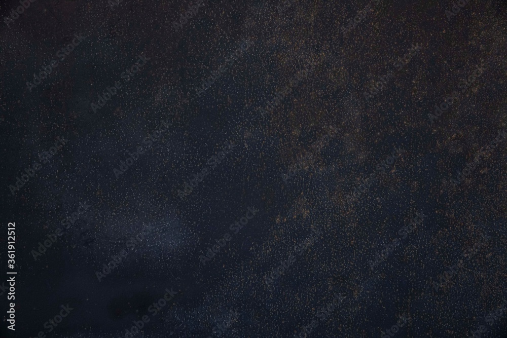 Rust - proof black steel sheet texture and background
