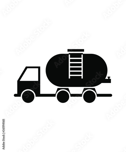 oil tank truck icon,vector best flat icon.