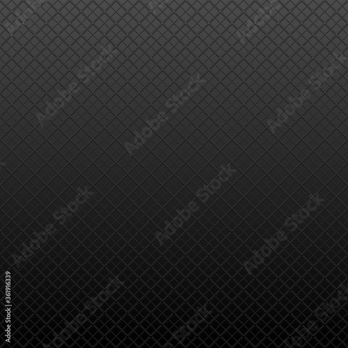 Bas-relief illustration with repetitive geometric shapes covering the background. Black and white design for pattern, web, wallpaper, digital graphics and artistic decorations.