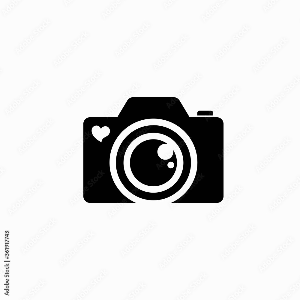 Photography Lovers Vector, camera lovers logo
