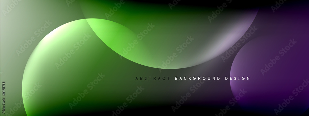 Vector abstract background liquid bubble circles on fluid gradient with shadows and light effects. Shiny design templates for text Vector abstract background liquid bubble circles on fluid gradient with shadows and light effects. Shiny design templates for text