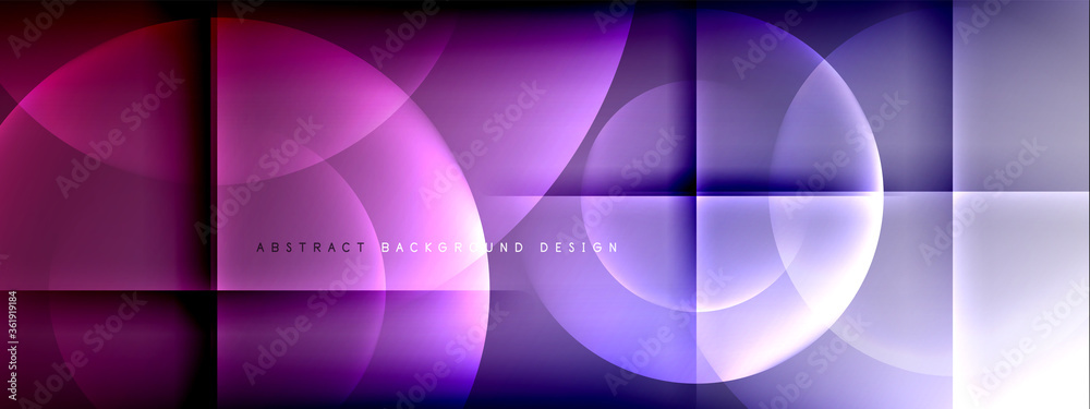 Vector abstract background - circle and cross on fluid gradient with shadows and light effects. Techno or business shiny design templates for text Vector abstract background - circle and cross on fluid gradient with shadows and light effects. Techno or business shiny design templates for text