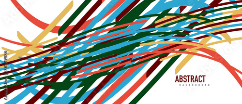 Аbstract moving colorful lines vector backgrounds for cover, placard, poster, banner or flyer