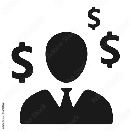 Financial advisor icon