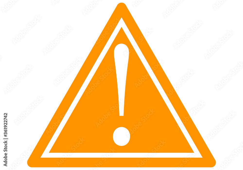 Icono Naranja De Advertencia Con Exclamaci n Stock Vector Adobe Stock icono-naranja-de-advertencia-con-exclamaci-n-stock-vector-adobe-stock