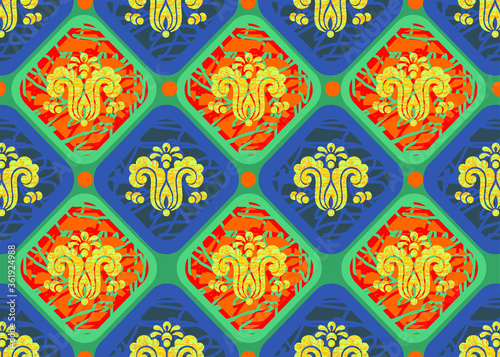 Batik Indonesian: is a technique of wax-resist dyeing applied to whole cloth, or cloth made using this technique originated from Indonesia.
