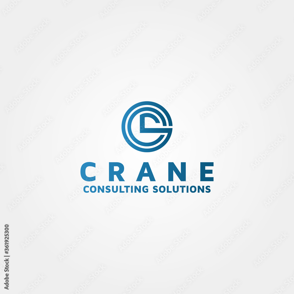 Letter CCS vector modern logo design template idea