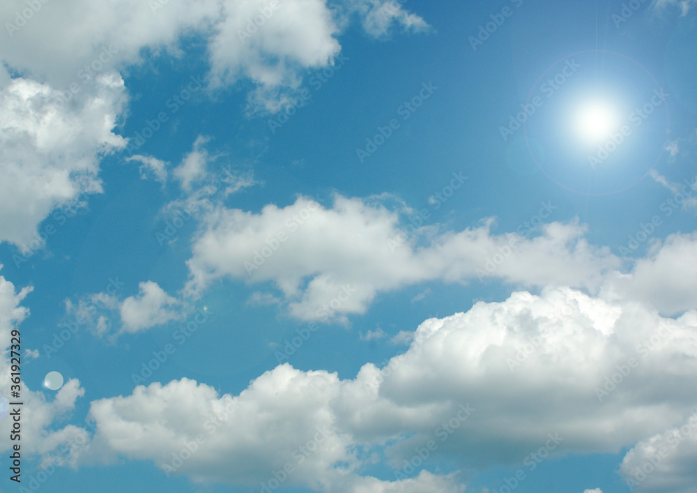 Cloudy sky background Cloudy sky background
