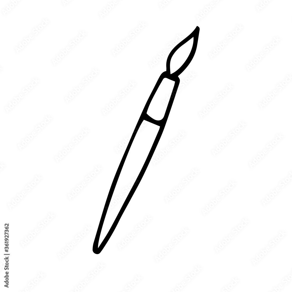 drawing hand-drawn doodle brush drawing hand-drawn doodle brush