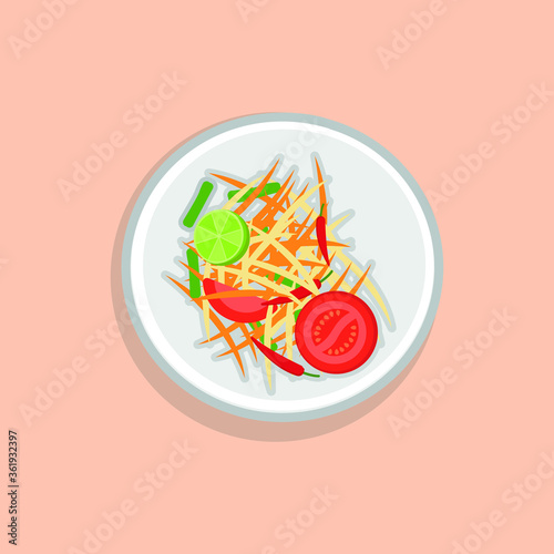 SomTam Thai illustration
