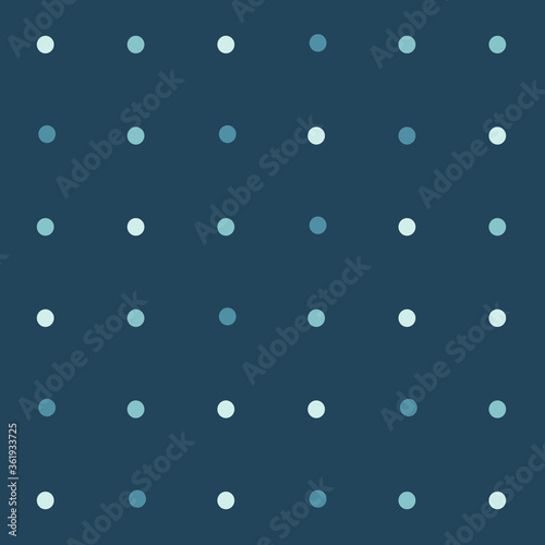 Geometric seamless repeating pattern of circles