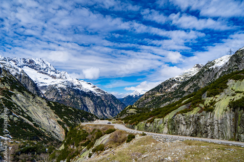 Grimselpass Schweiz Räterichsboden Staumauer Grimselwelt, Haslital, Berner Oberland 