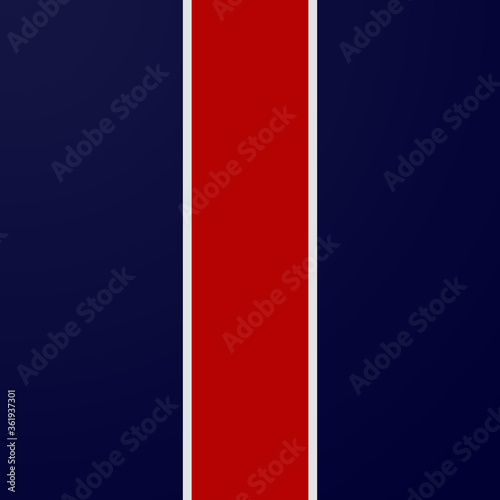 Wall Mural the colors of FC PSG. illustration