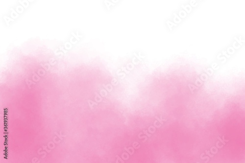 Abstract pink watercolor painting background. Weding card design.
