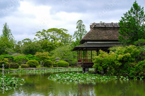 日本庭園の茶室「隔林亭」 photo
