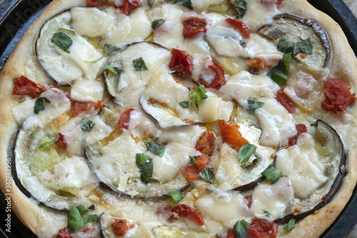 Obraz na płótnie pizza at the parmigiana style