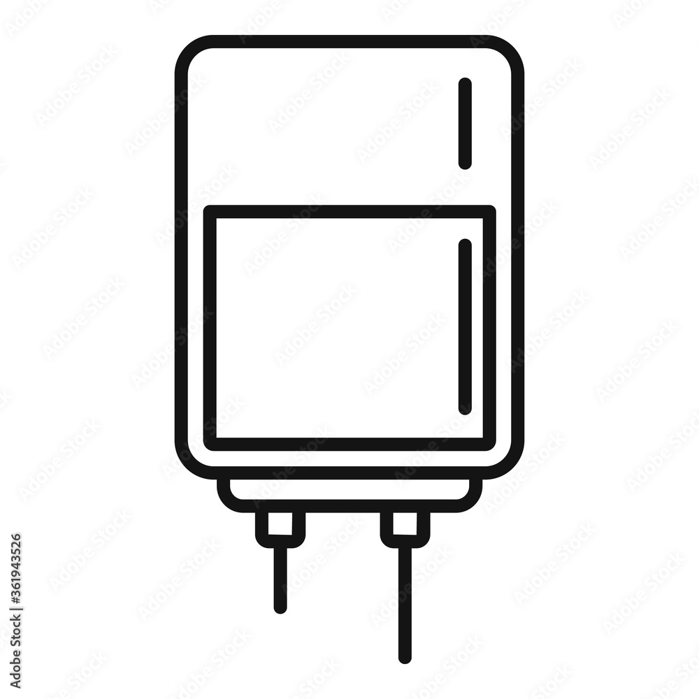 Anesthesia pack icon. Outline anesthesia pack vector icon for web design isolated on white background Anesthesia pack icon. Outline anesthesia pack vector icon for web design isolated on white background