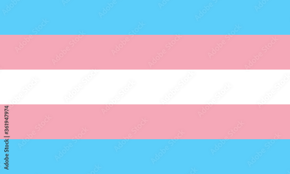transgender flag symbol - obrazy, fototapety, plakaty 