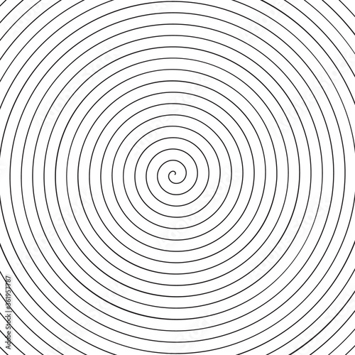 swirl as background or icon or logo in black and white colors
