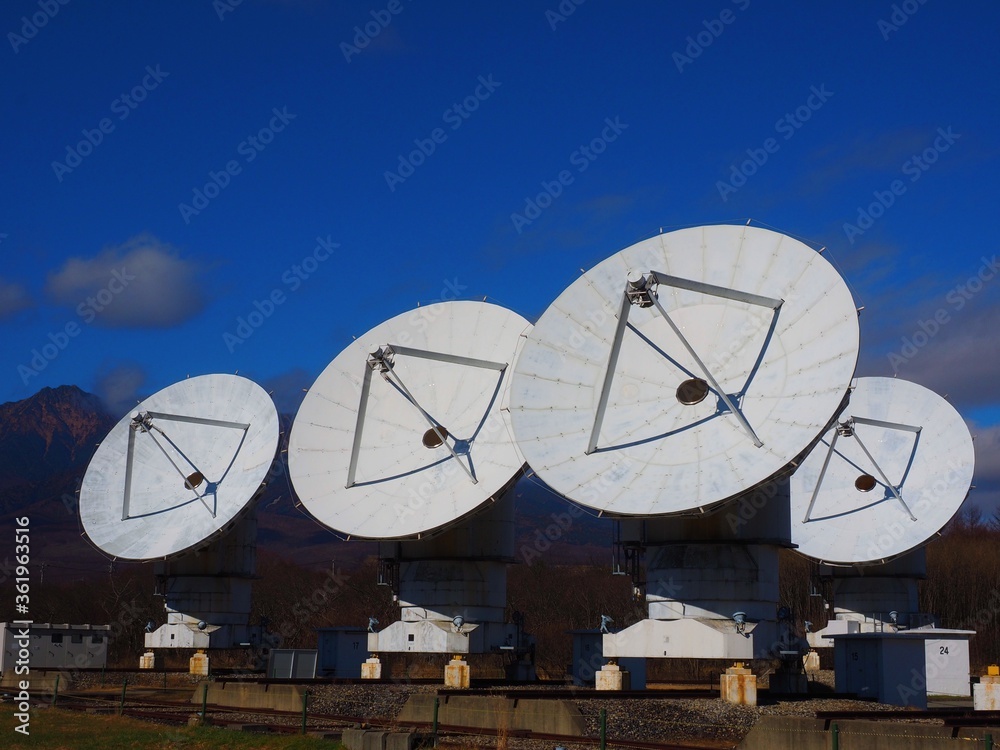 radio telescopes, Nobeyama Radio Observatory Nagano,Japan