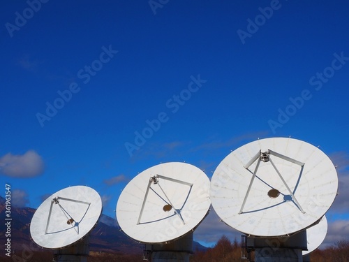 Wallpaper Mural radio telescopes, Nobeyama Radio Observatory Nagano,Japan Torontodigital.ca