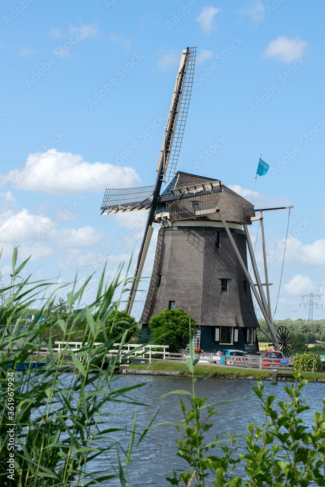 The Gemeenschapsmolen Windmill At Diemen The Netherlands 28-6-2020