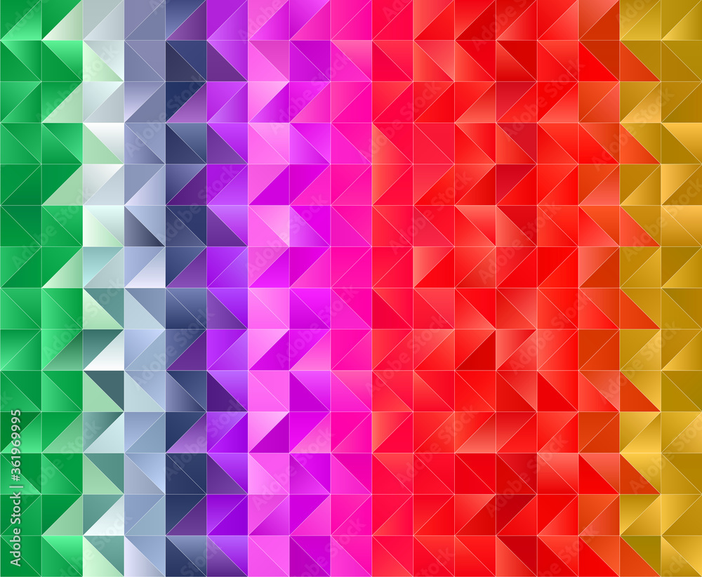 Obraz premium Abstract Low-Poly background. triangulated texture. Design 3d. Polygonal geometrical pattern. Triangular modern style