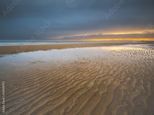 Sand Patterns at Sunrise