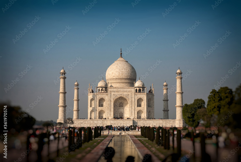 The Taj Mahal at Agra, India