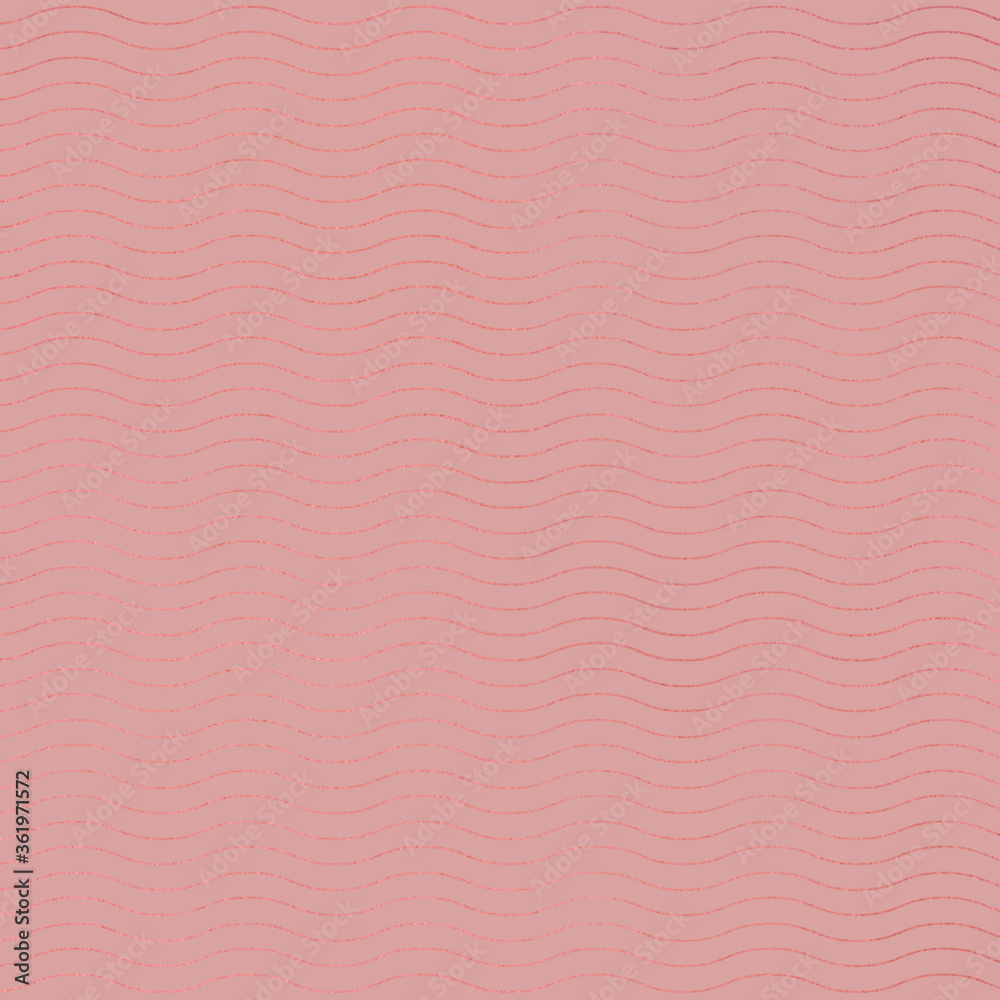 Fototapeta premium Seamless Rose Gold Pattern on Vintage Rose Background