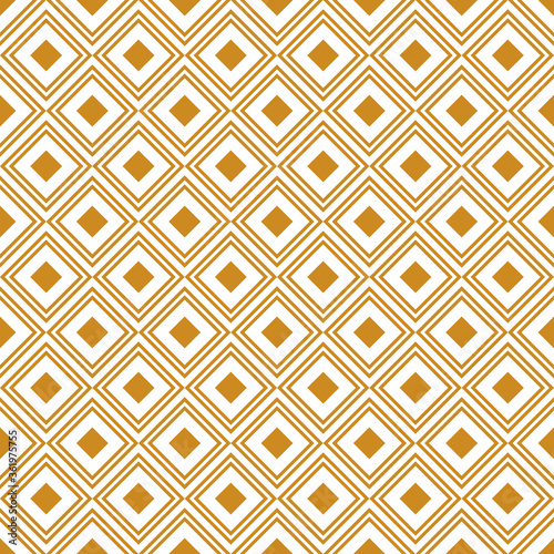 retro background with gold rhombus