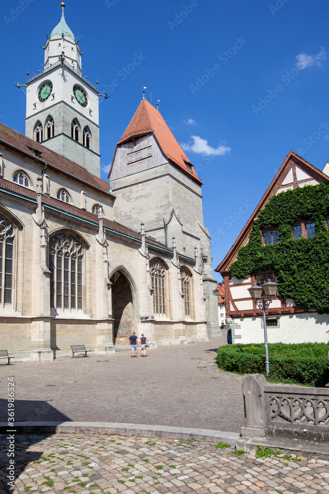 das Münster St.Nikolaus in Überlingen am Bodensee