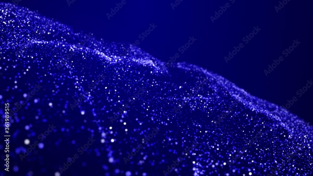 Abstract bg with blue magic glitters fly in air in slow motion and form beautiful swirls. Sparkles float in viscous liquid. As alpha channel use luma matte. Sparkles in flow of turbulence forces Abstract bg with blue magic glitters fly in air in slow motion and form beautiful swirls. Sparkles float in viscous liquid. As alpha channel use luma matte. Sparkles in flow of turbulence forces