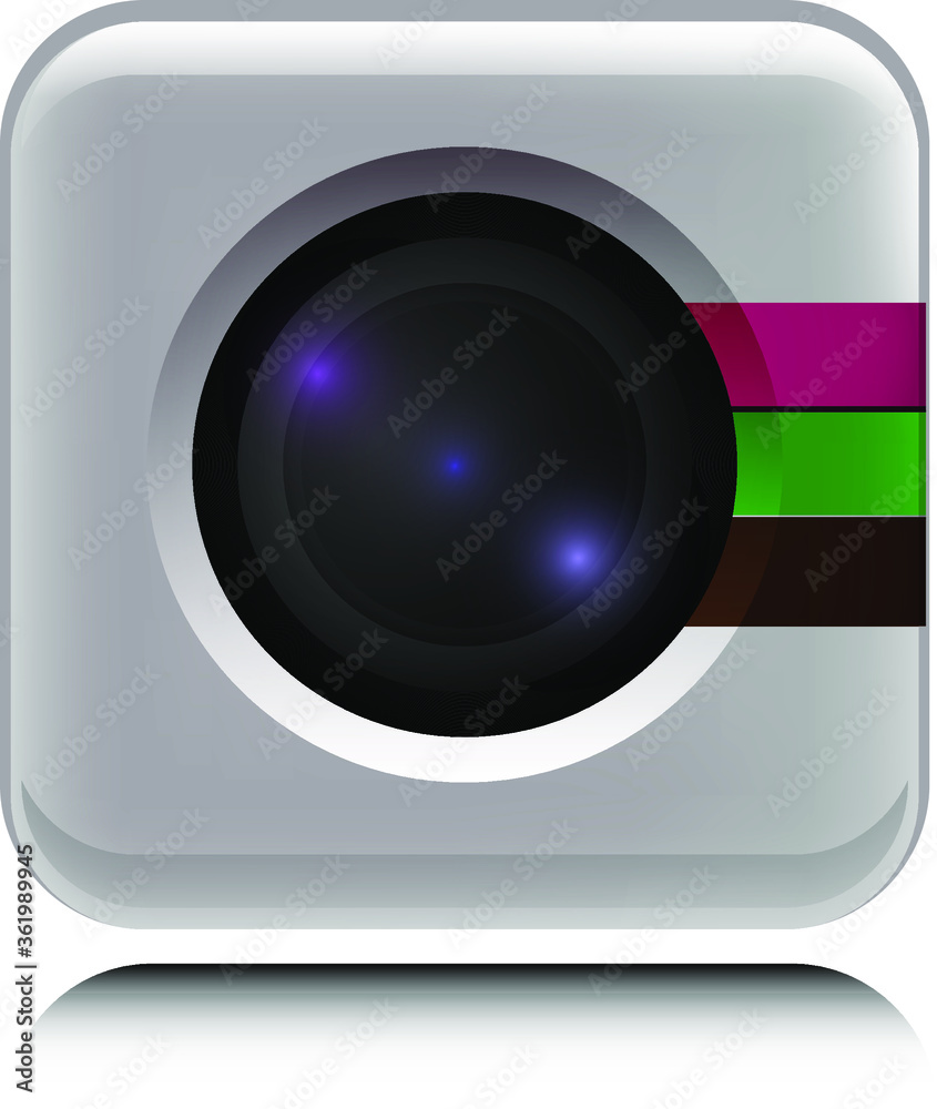 realistic camera video vector graphics realistic camera video vector graphics