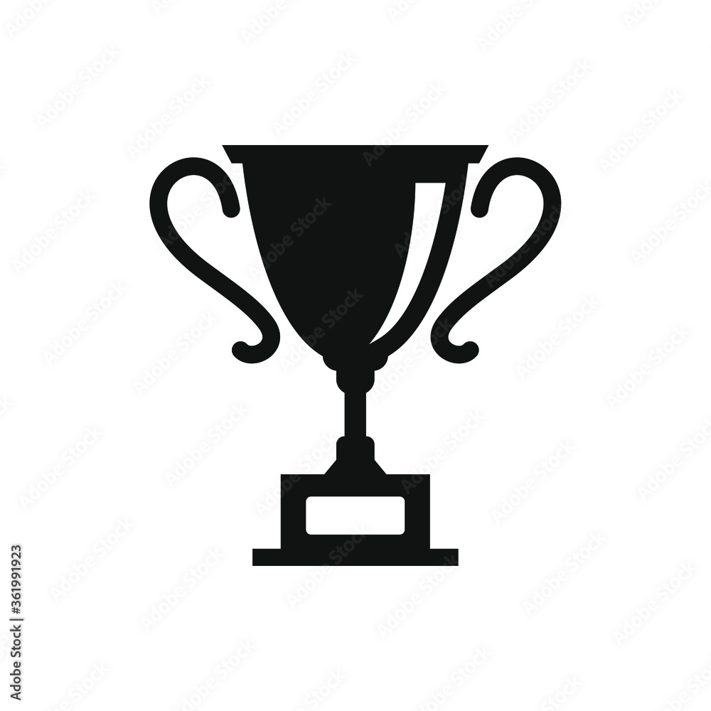 Trophy icon design vector Trophy icon design vector