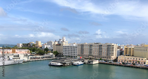 View of San Juan Puerto Rico from Pan American Pier