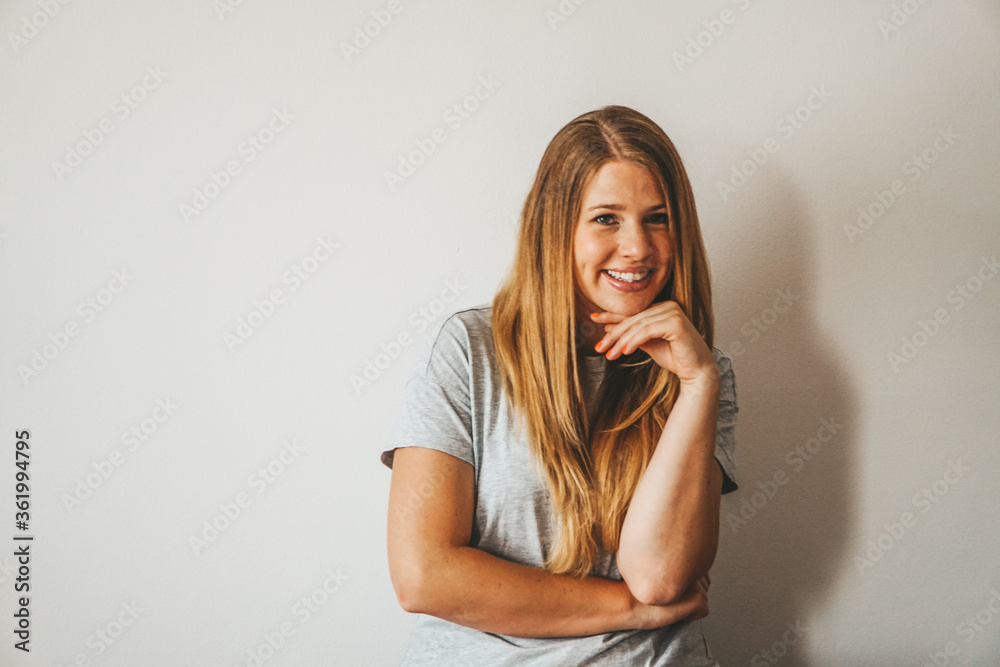 facial expressions by a woman