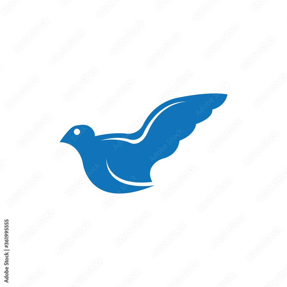 Dove Logo Template vector illustration, Dove Logo Template vector illustration,