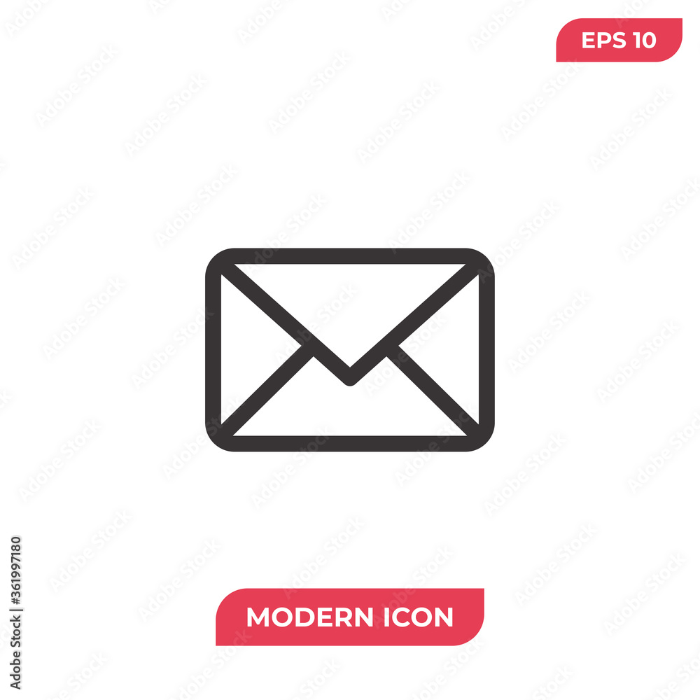 Mail icon vector. Email sign Mail icon vector. Email sign