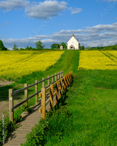 St Hubert's at Idsworth - the Chapel in the Field, South Downs National Park photo