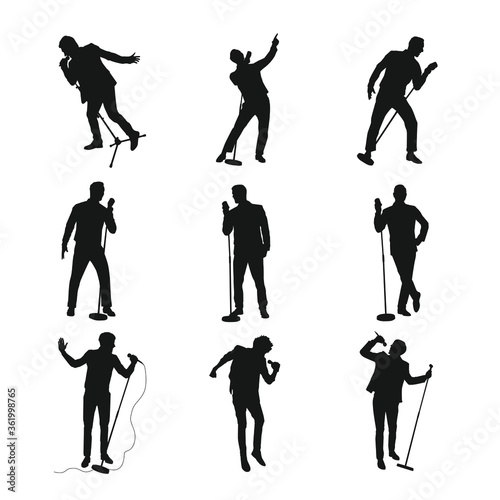 Male Singer Silhouette
