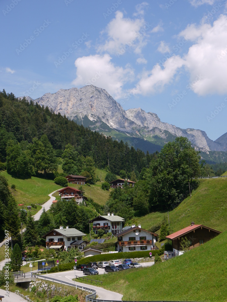 Obraz premium Untersbergblick